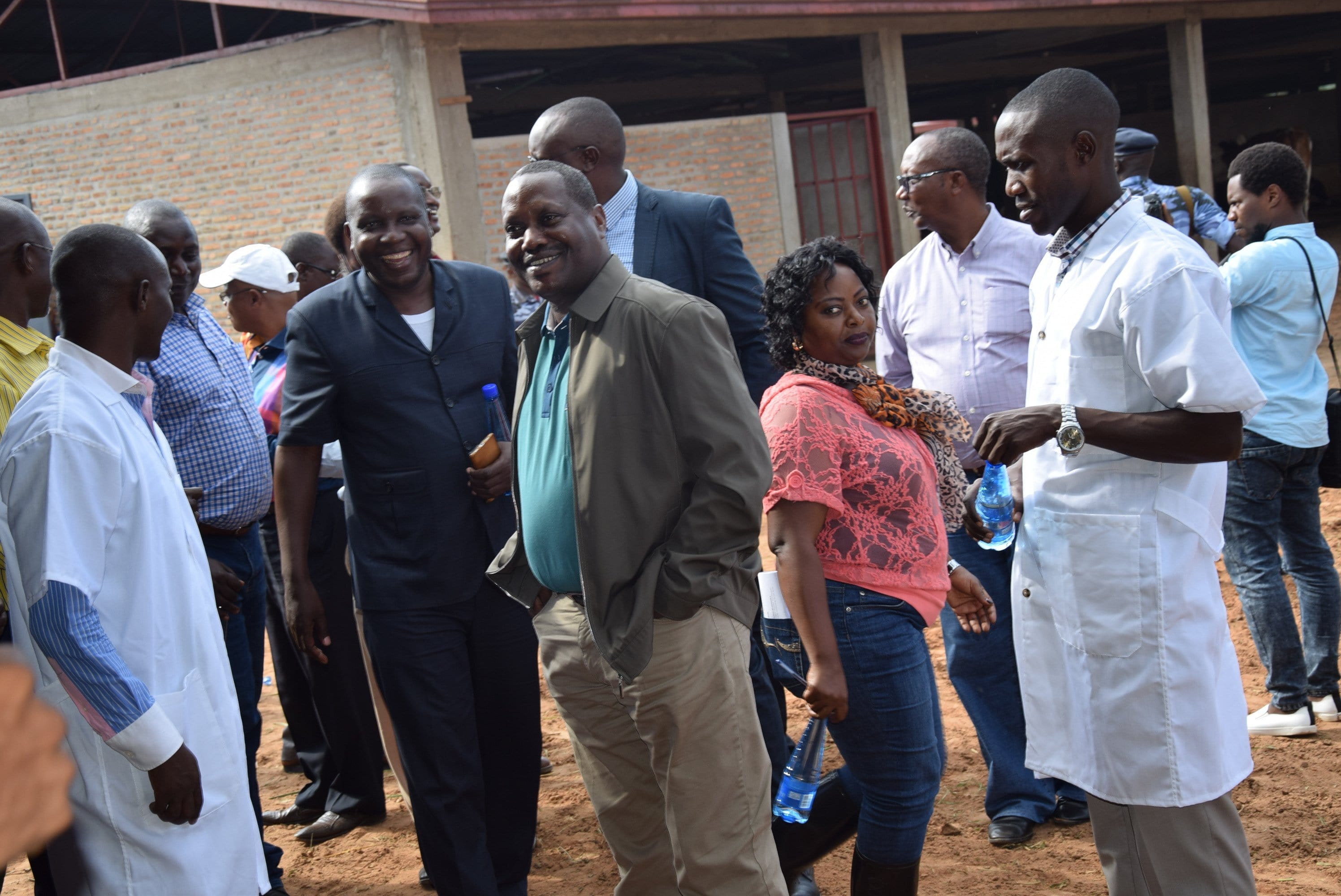 visite du ministre de l'Agriculture, élevage et de l'environnement 